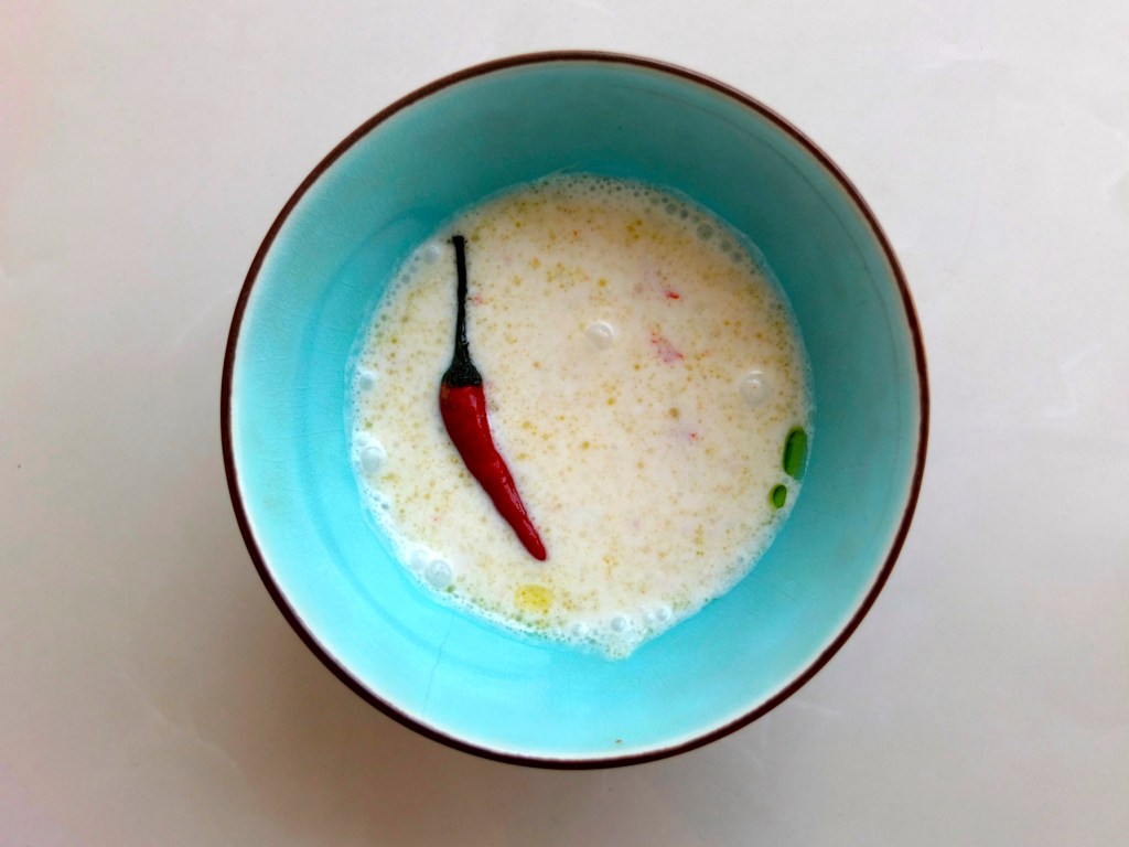 Spicy coconut cream&nbsp;dressing